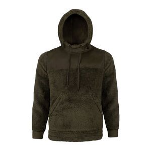 Jack Pyke Mens Gen 2 Sherpa Fleece Hoodie / Dark Olive